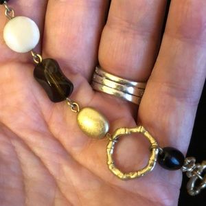 Lia Sophia necklace 41” (total length)